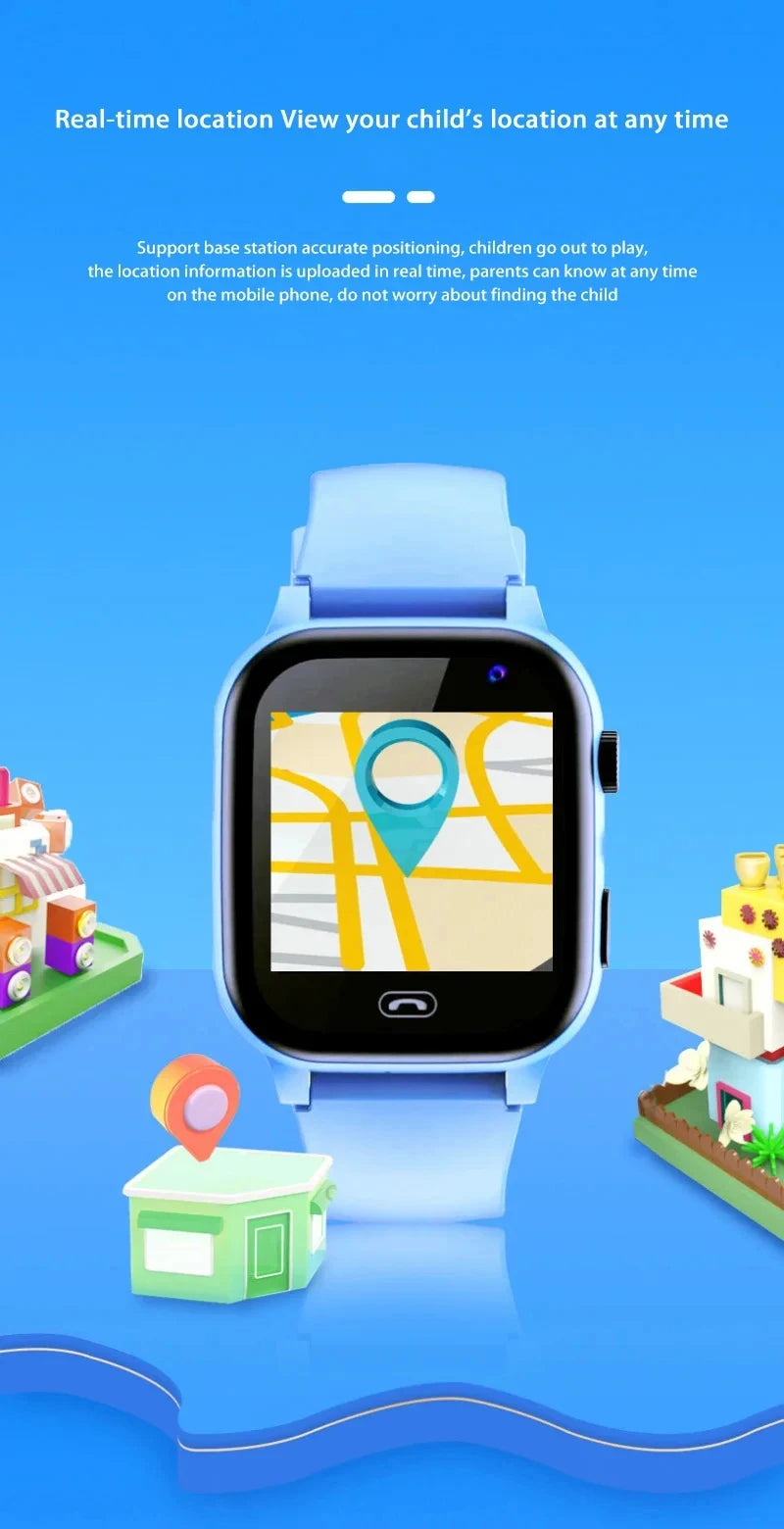 Reloj inteligente con GPS para niños